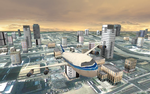 Flight pilot: Simulator 3D Android apk game. Flight ... - Android Games