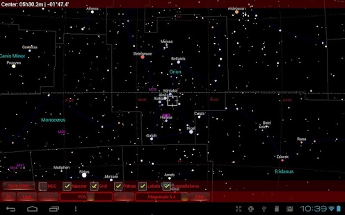 Sky Atlas for Tablets Screenshots 0
