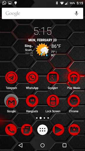 CirculoRojo Icons CM Launchers