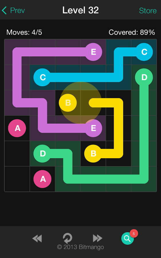 Line Drawing Game App : Draw line classic screenshot