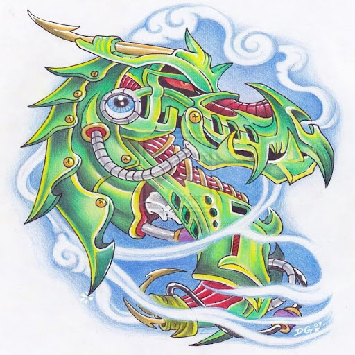 Tattoo Design Dragon
