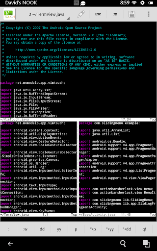 【免費工具App】Vim Touch-APP點子