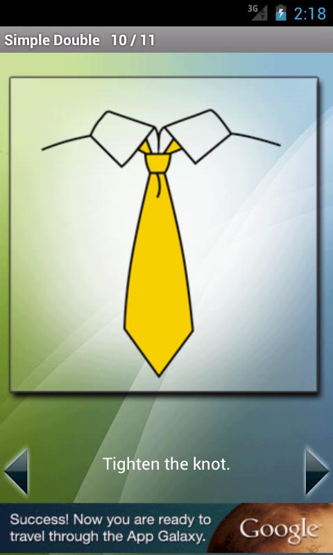 How to Tie a Tie Android
