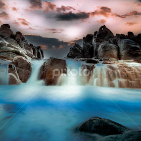The secret pool by Lourens Lee Wildlife Photography - Landscapes Waterscapes