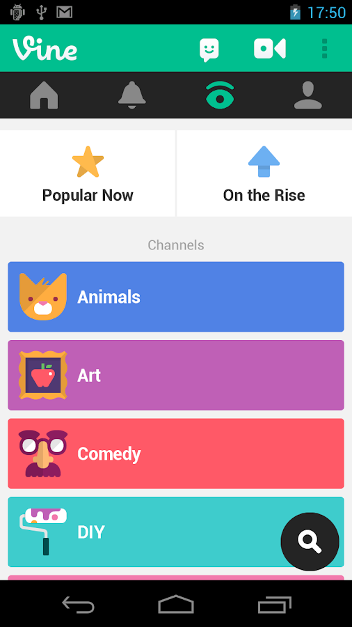byte app vine android