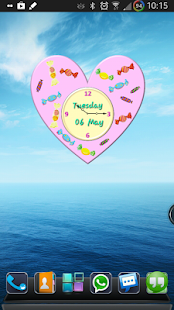 How to get Lovely Pink Heart Clock Widget 1.0 unlimited apk for pc