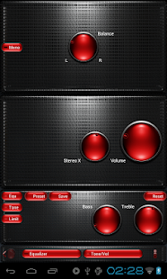 How to download Poweramp skin TITANIUM REDGRID lastet apk for android
