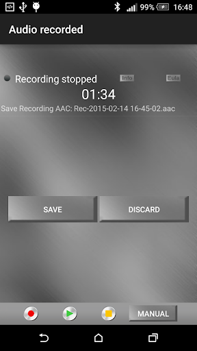 【免費媒體與影片App】Hi Quality Rec Audio recording-APP點子