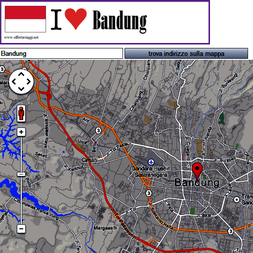 Bandung map