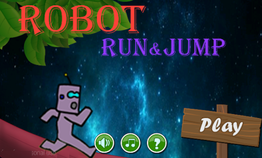 Robot Run And Jump