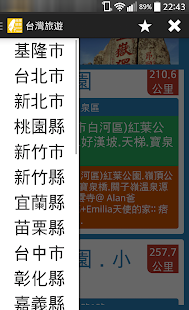 台灣旅遊 (簡單、收藏、記憶、離線模式一次擁有) 景點查詢 Screenshots 0