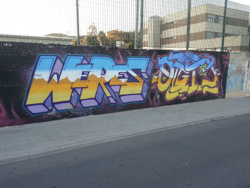 Pared De Los Grafittis