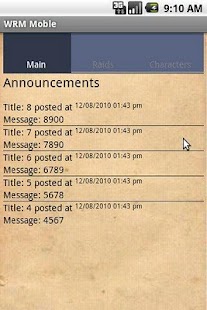 WRM Moble Free Screenshots 0