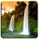 5D Cool Waterfall -bring shock mobile app icon