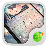 Free Glass GO Keyboard Theme