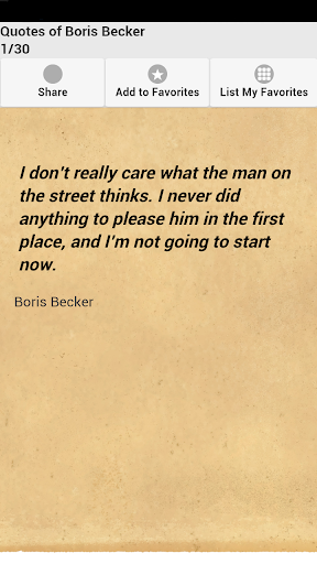 Quotes of Boris Becker