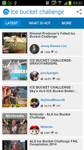 Ice Bucket Challenge Videos