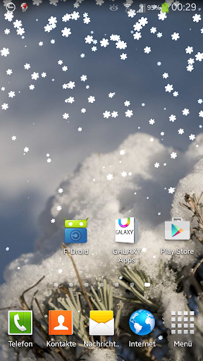 Winter and Snow Live Wallpaper