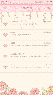 How to install Flowery GO SMS 1 unlimited apk for pc