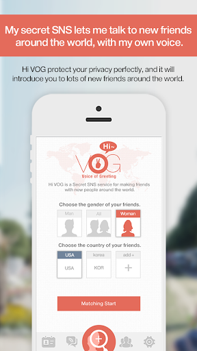 Hi VOG - voice random chat SNS