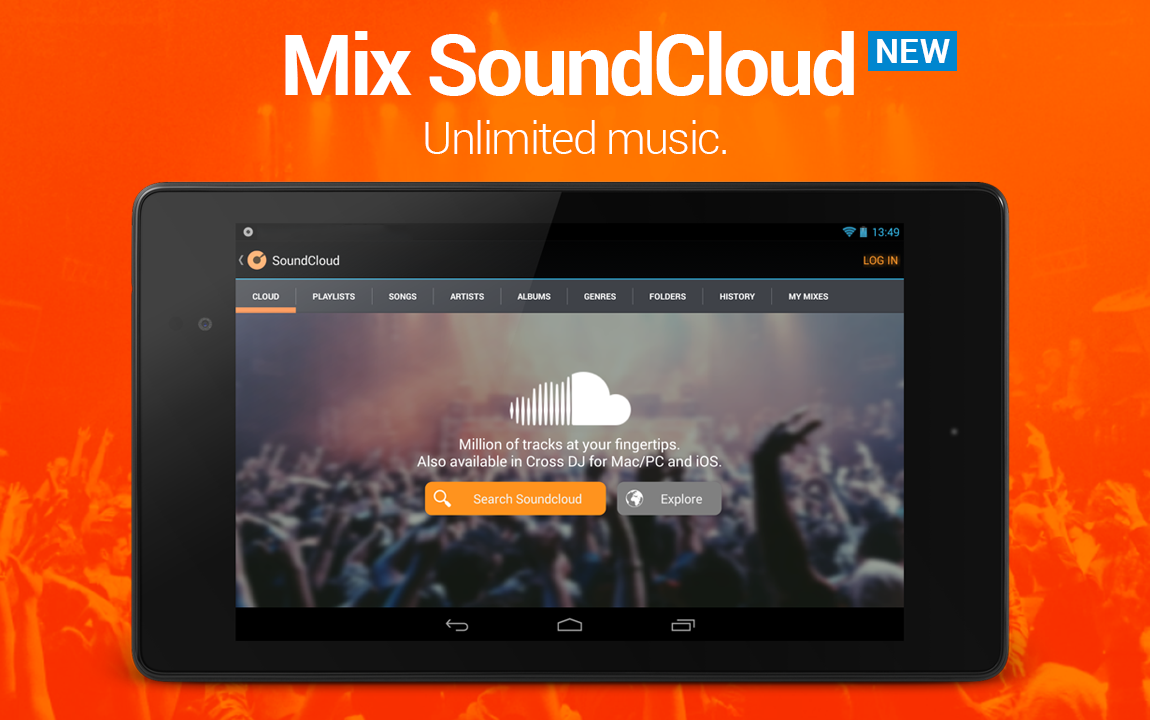 Cross DJ Pro screenshot