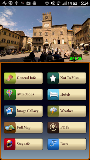 Cortona Offline Map Guide