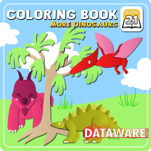 Coloring Book 21: Dinosaurs 教育 App LOGO-APP開箱王