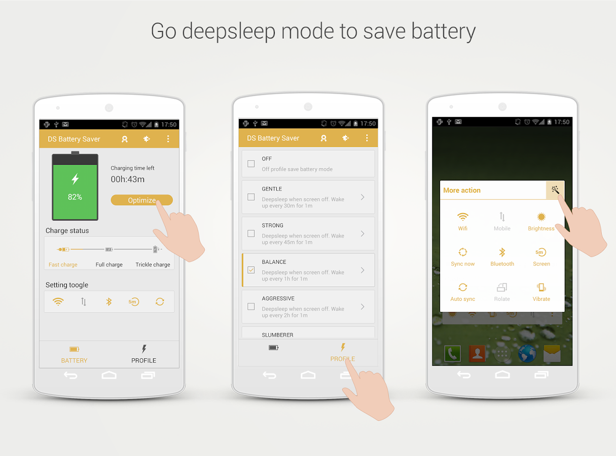 Deep Sleep Battery Saver - screenshot