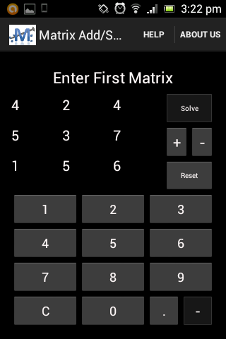 【免費教育App】Matrix Operations-APP點子