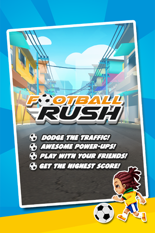 Football Rush: Running Kid