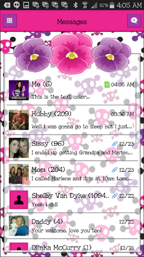 GO SMS THEME - SCS440