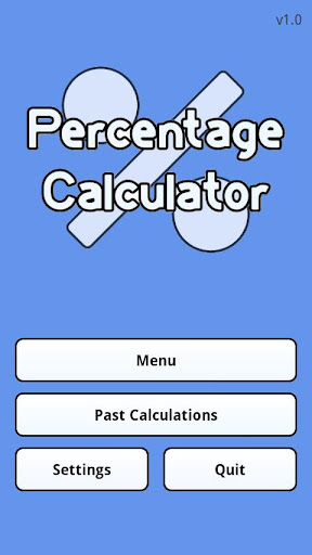 【免費生產應用App】Percentage Calculator-APP點子