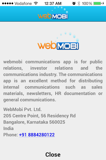 【免費商業App】WebMobi Internal Communication-APP點子