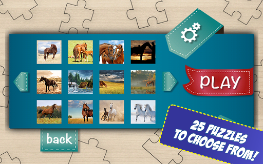 【免費解謎App】Horses Jigsaw Puzzles-APP點子