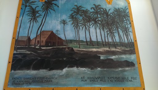 First Church of Father Damien Mural
