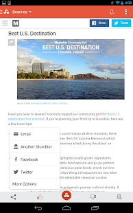 StumbleUpon - screenshot thumbnail