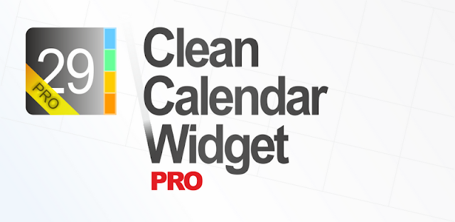 Clean Calendar Widget Pro v4.2 Apk Pro