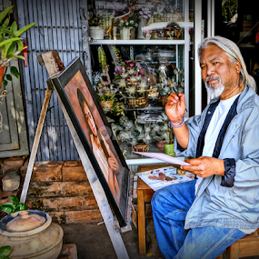 The Artist. by Ian Gledhill - People Professional People