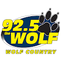 92.5 THE WOLF logo
