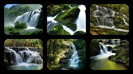 Waterfall Jigsaw Puzzles by Don Becker poster 1