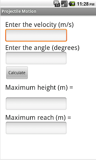 Projectile Motion