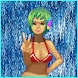 Waterfall Action Girl arcade