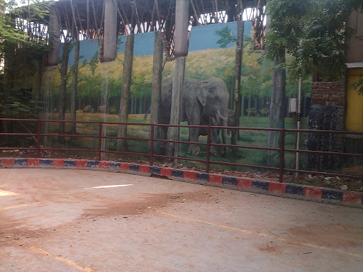Huge Elephant Mural, Shivan Park