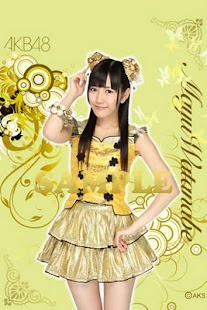 AKB48きせかえ(公式)渡辺麻友ライブ壁紙-SG- Screenshots 1