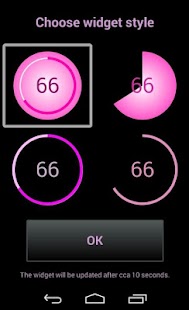 How to install Girls Pink Battery Widget+ 1 apk for pc