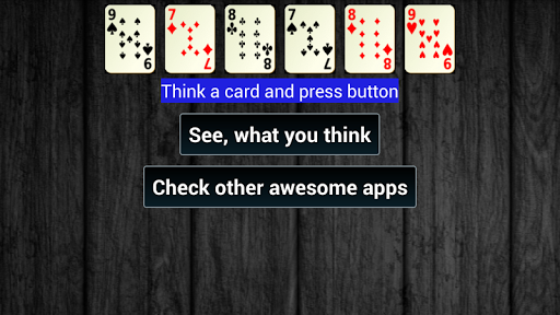 【免費娛樂App】Think a Card-APP點子