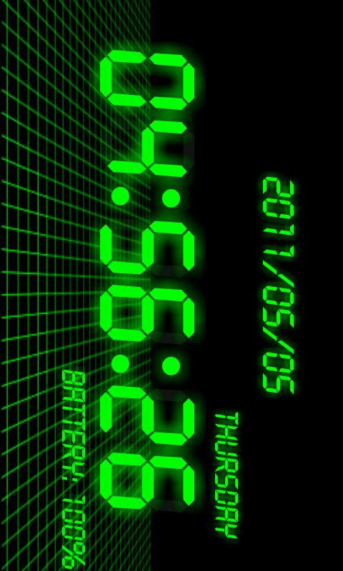 battery clock Pro Screen 2