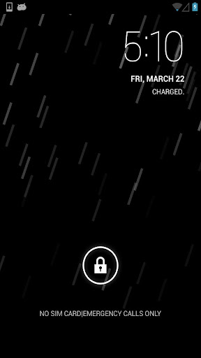 Sin City Rain Live Wallpaper