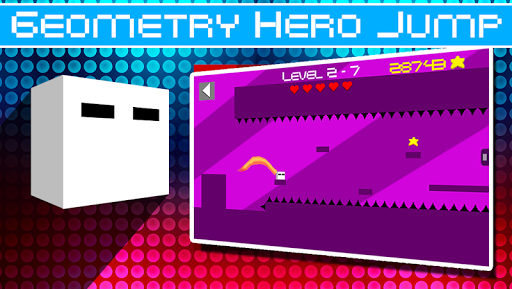 【免費動作App】GEOMETRY HERO JUMP and YES 2-APP點子