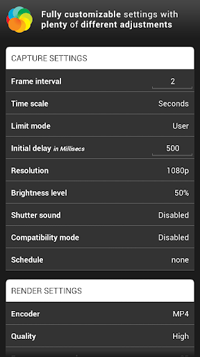 ألتقط مشاهد مذهلة بالريزليوشن الأقصى لكاميرتك Lapse It • Time Lapse • Pro v4.62 LFNSR1Ph7Oer_PRDOX19uEc_8ZyTKPVDd2EBtdng8ufl_dKnrfEjAzyAd9HAEhlBUQs